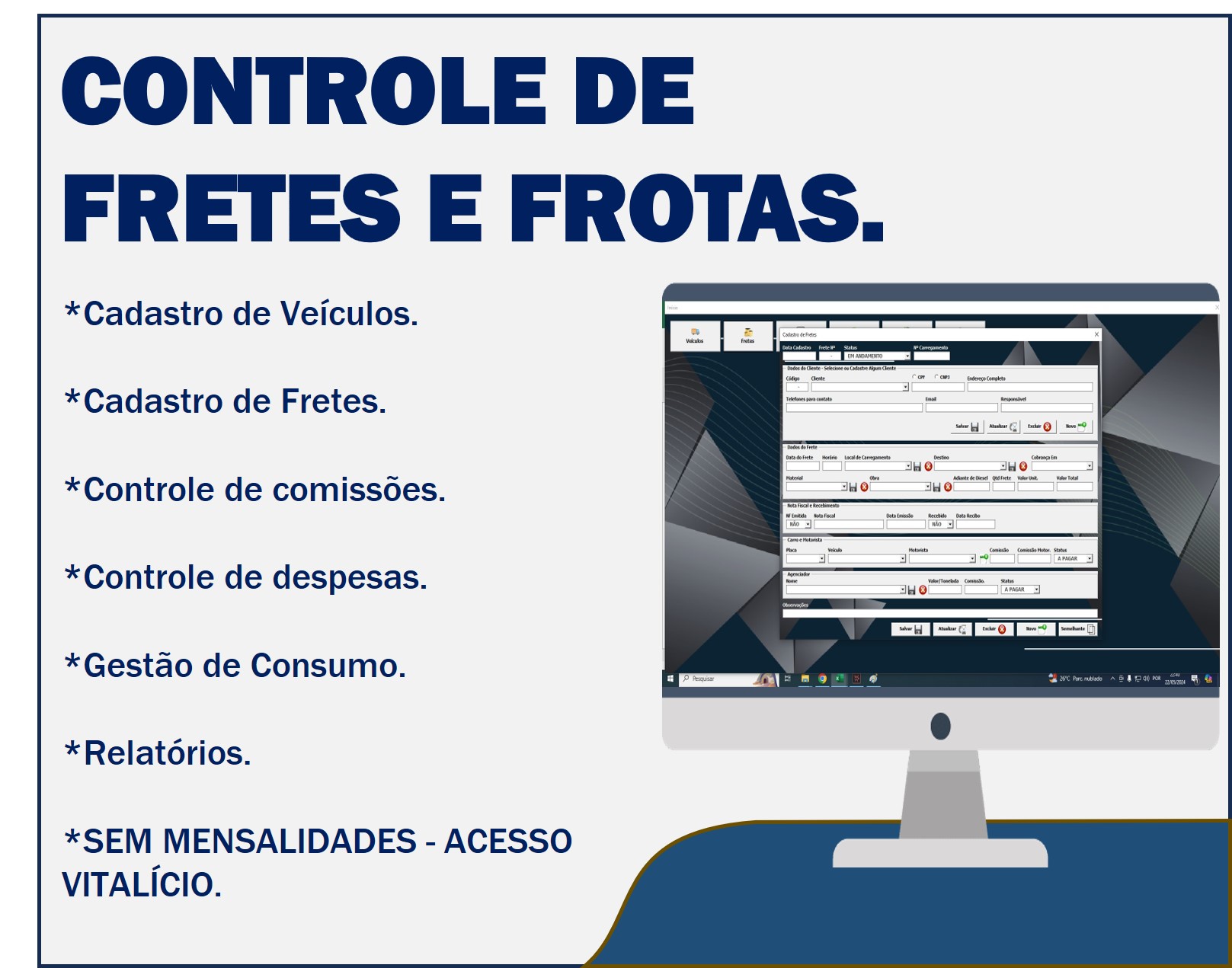 controle de fretes