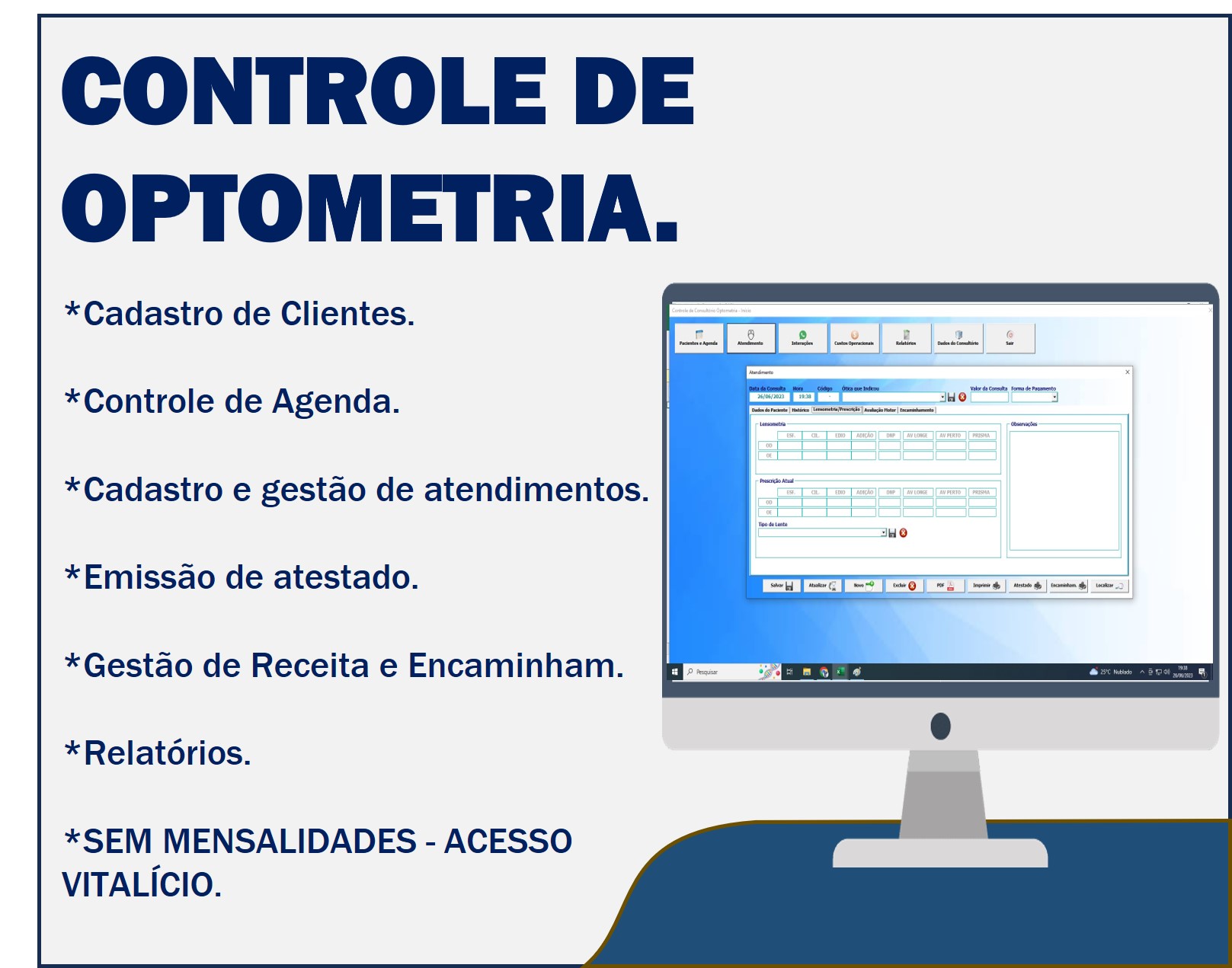 controle optometria