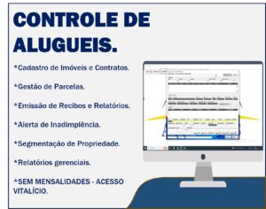 controle de alugueis de imóveis