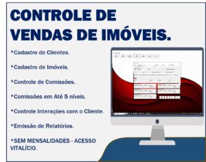 controle de vendas de imóveis