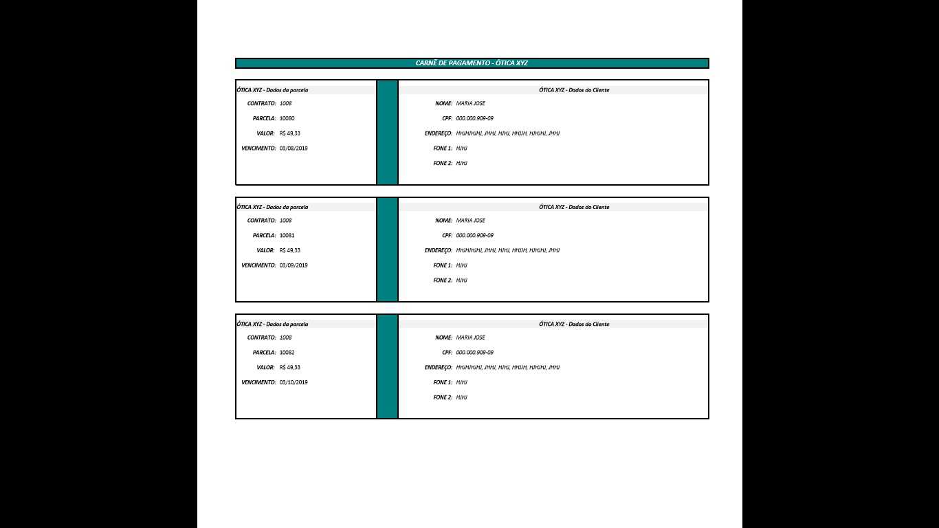 Planilha de Gestão para Óticas - Imagem 4