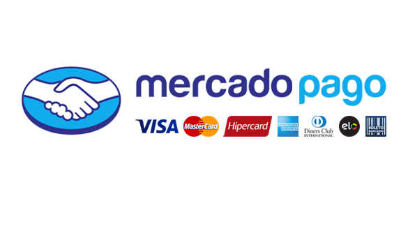 Pagamentos protegidos via Mercado Pago